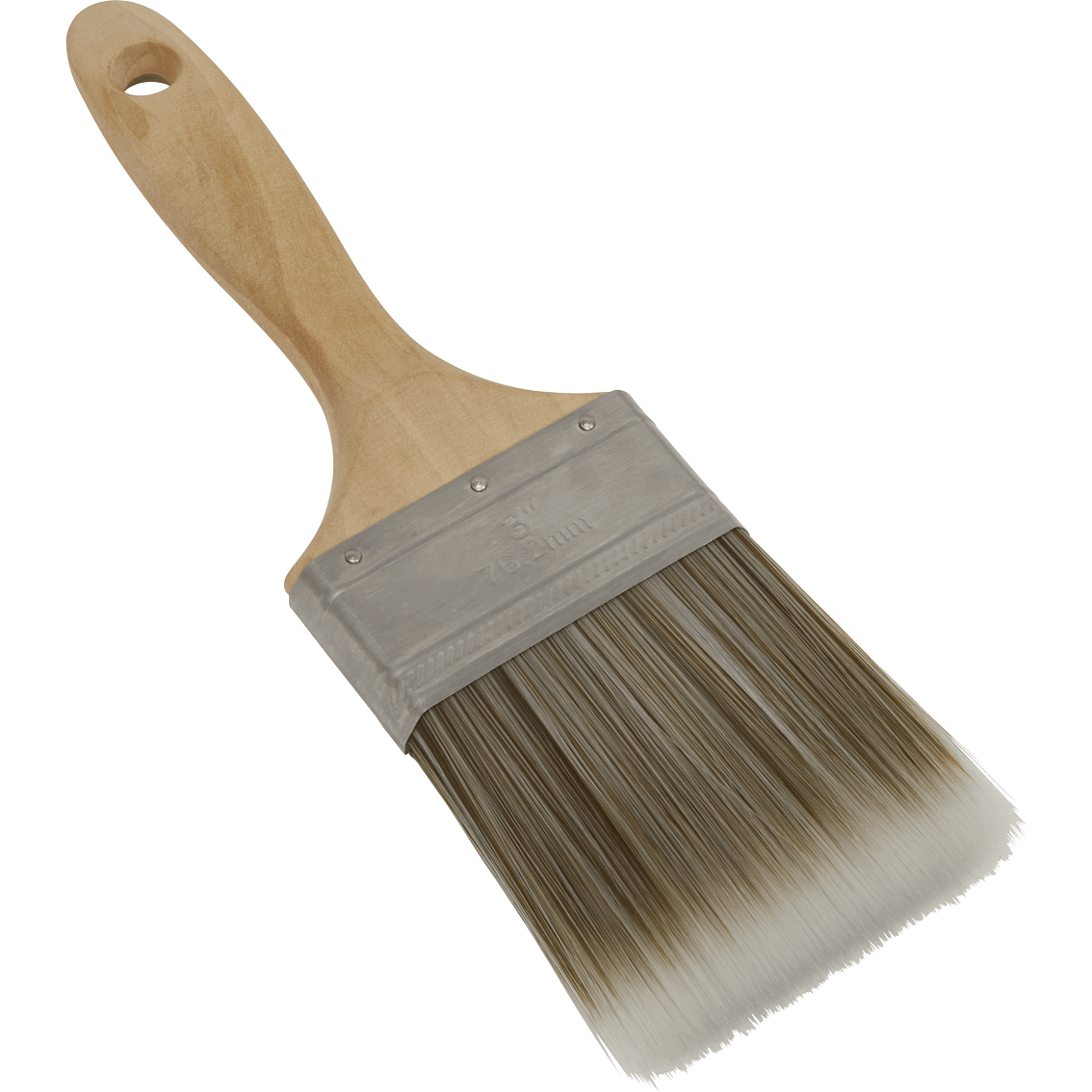Sealey Wooden Handle Paint Brush 75mm