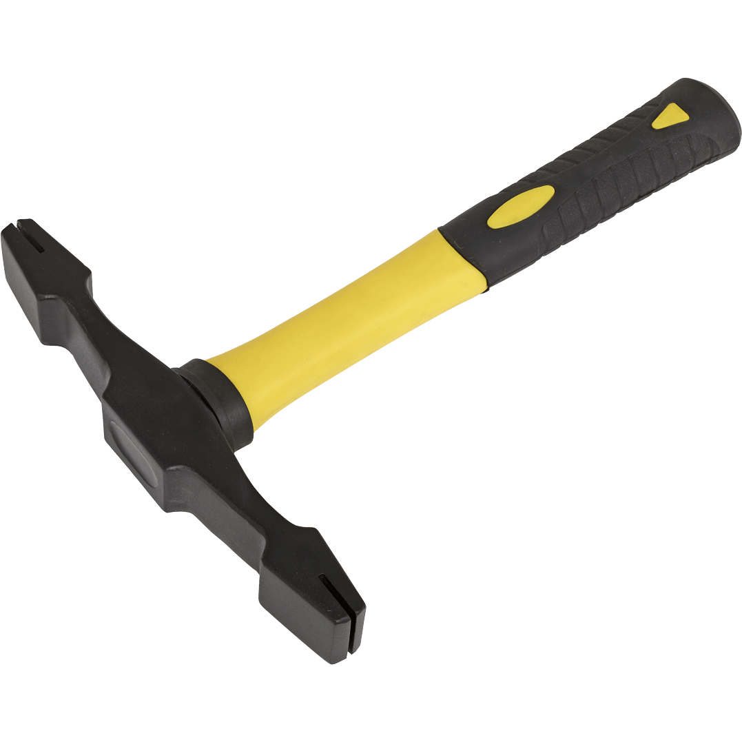 Sealey Fibreglass Handle Double Ended Scutch Hammer 940g