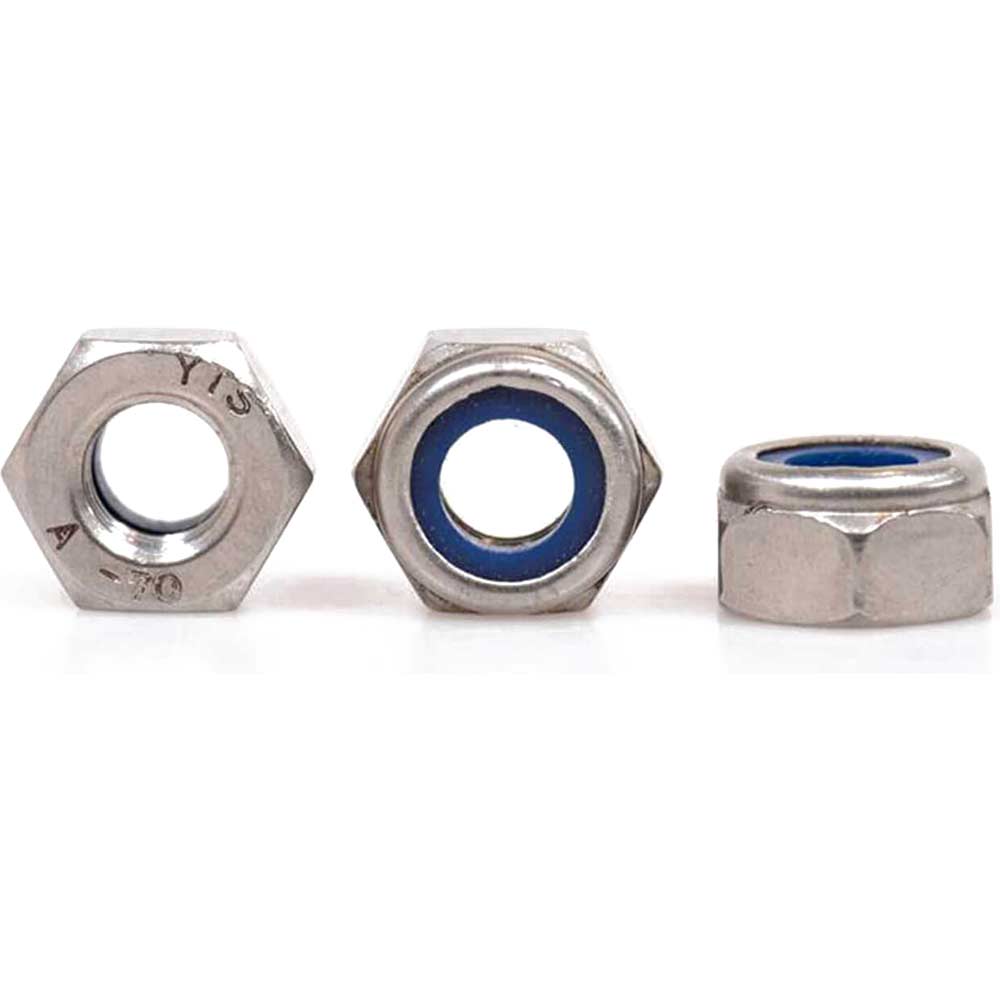 Image of Sirius A4 316 Stainless Steel Nyloc Nuts M3