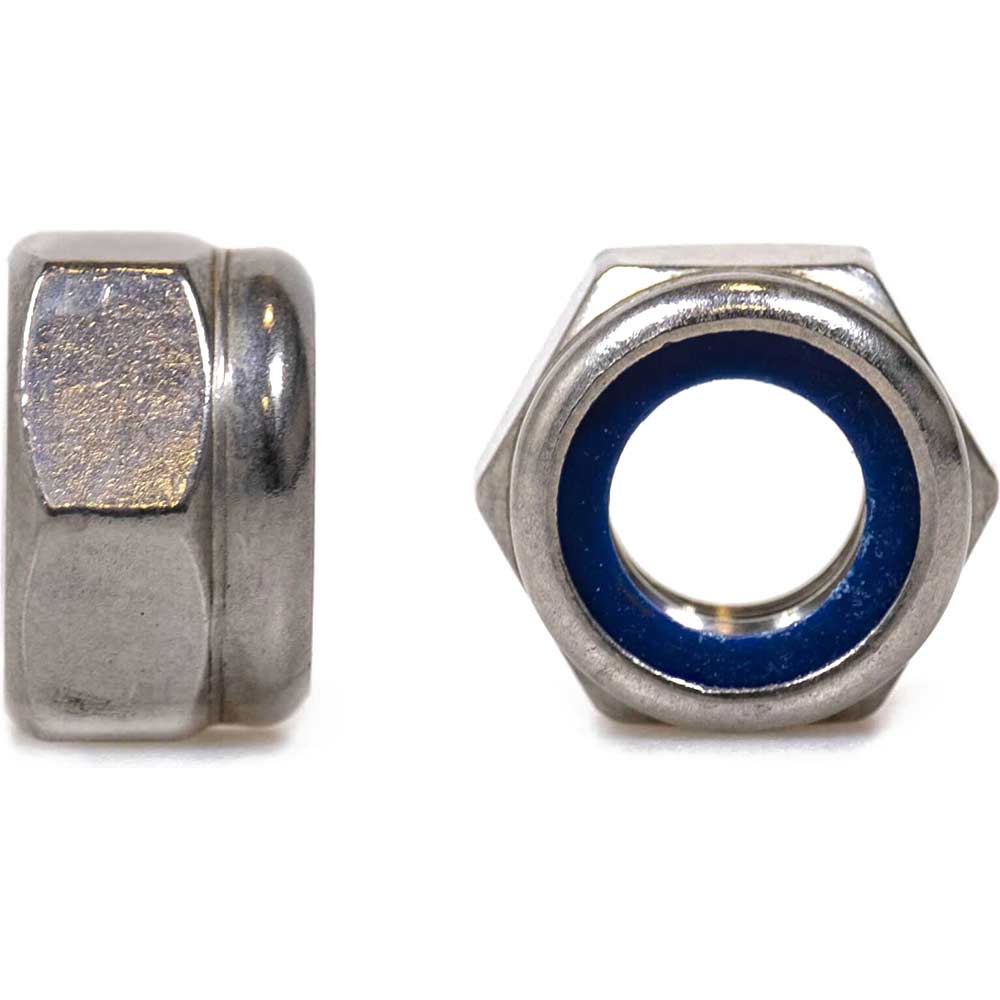 Image of Sirius A2 304 Stainless Steel Hexagon Lock Nuts M3