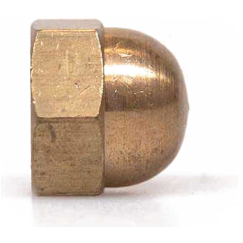 Photo of Sirius Brass Hexagon Dome Nuts M3