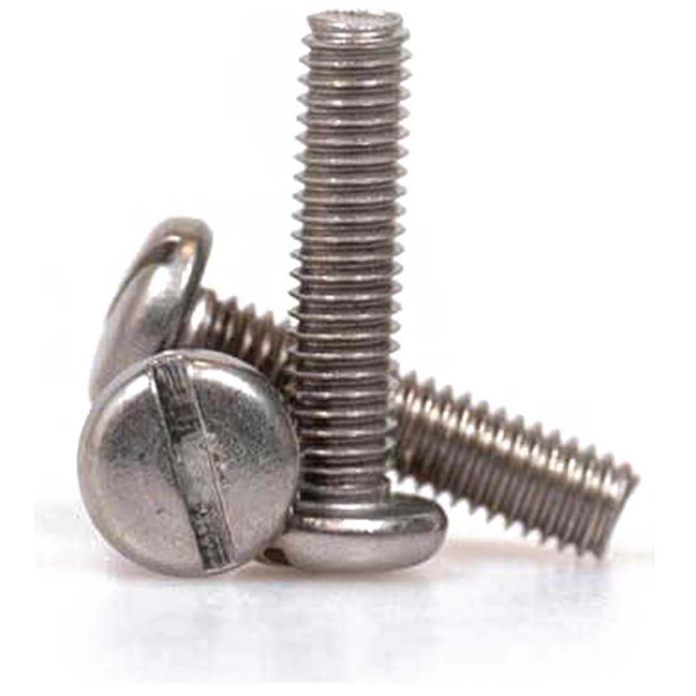 Photo of Sirius Pan Head Machine Screw Slotted A2 304 Stainless Steel M8 12mm Pack Of 1