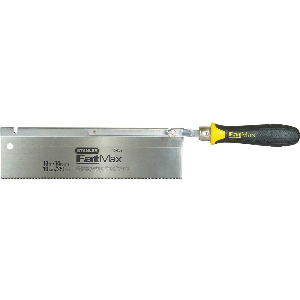 Image of Stanley FatMax Reversible Flush Cut Saw 10" / 250mm 13tpi