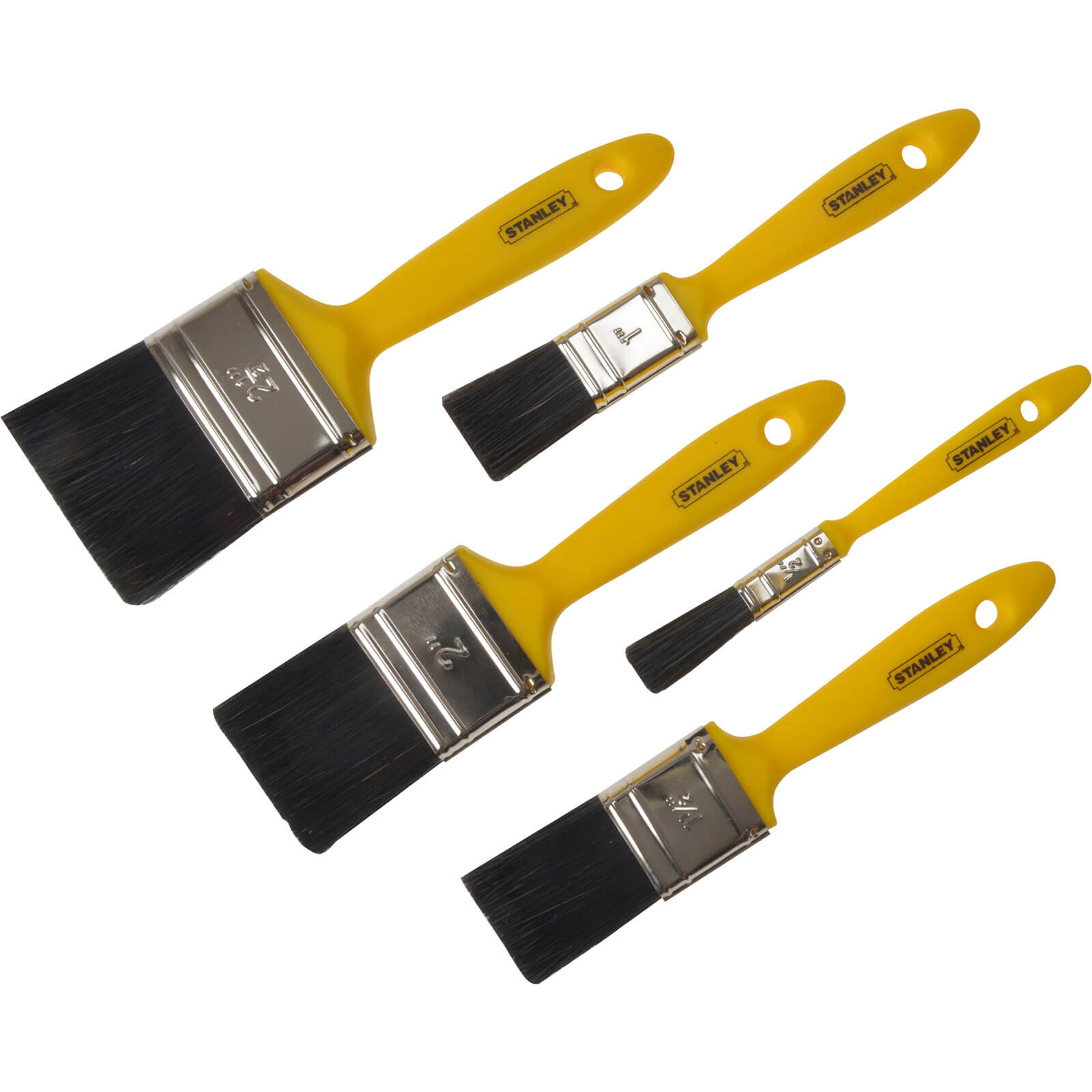 Click to view product details and reviews for Stanley 5 Piece Hobby Paint Brush Set.