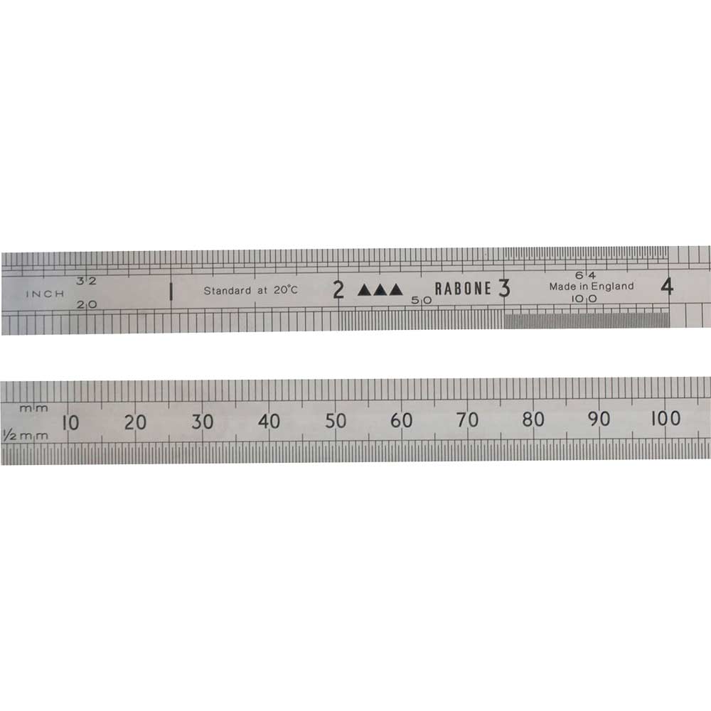 Stanley Tools 64FR Rustless Rule 150mm / 6in
