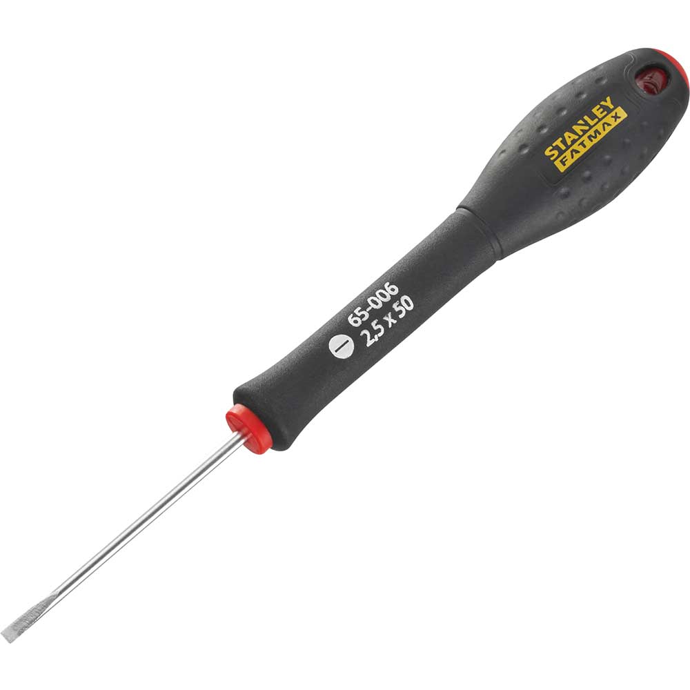 Photo of Stanley Fatmax Parallel Slotted Screwdriver 2.5mm 50mm
