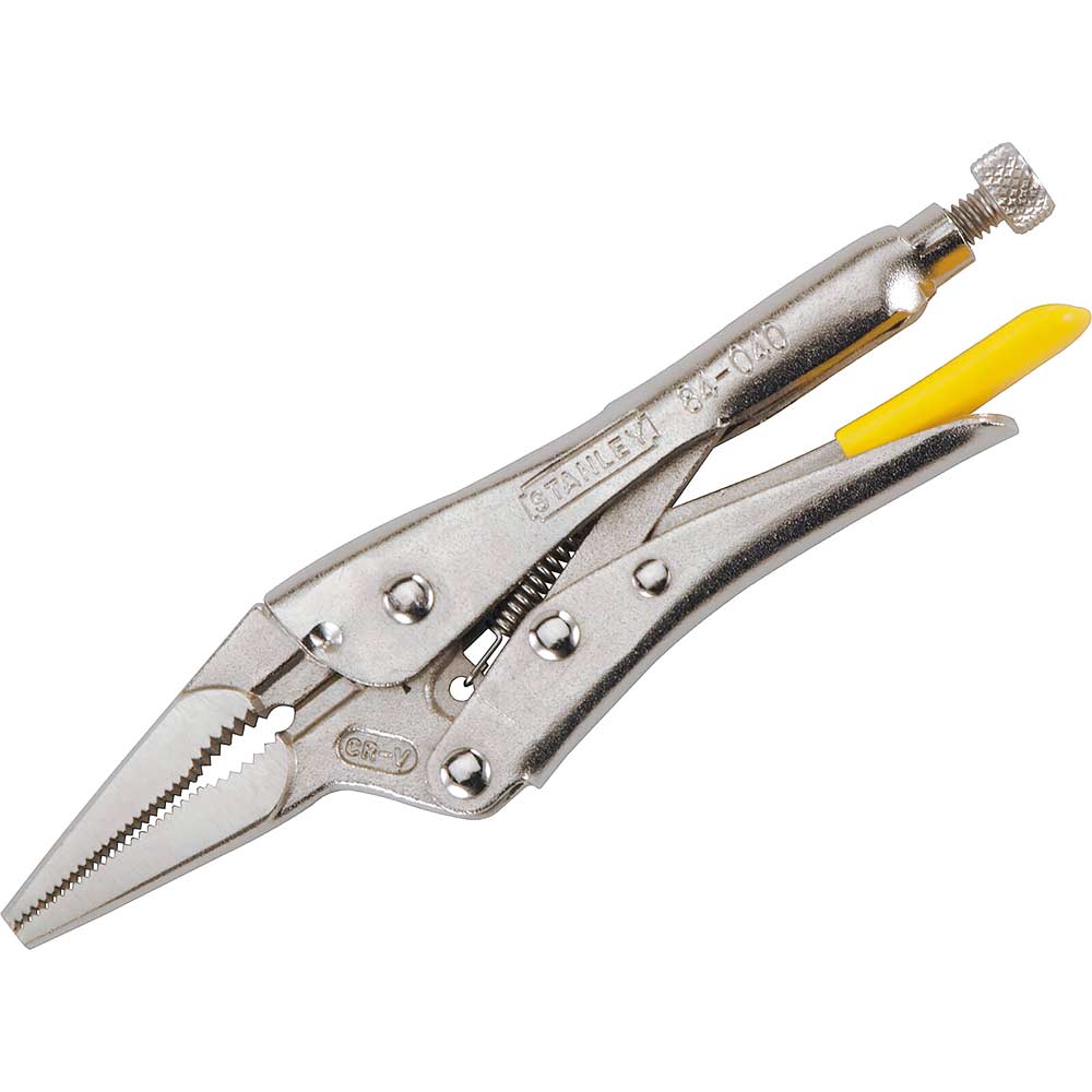 Photo of Stanley Long Nose Locking Pliers 215mm