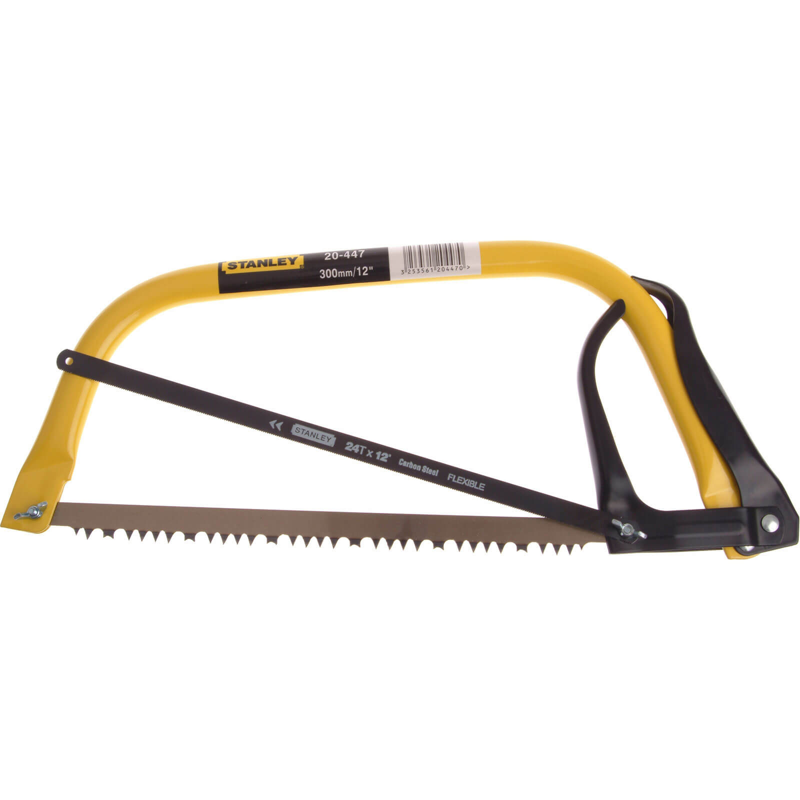 Image of Stanley 2 in 1 Bow Saw and Hacksaw 12" / 300mm