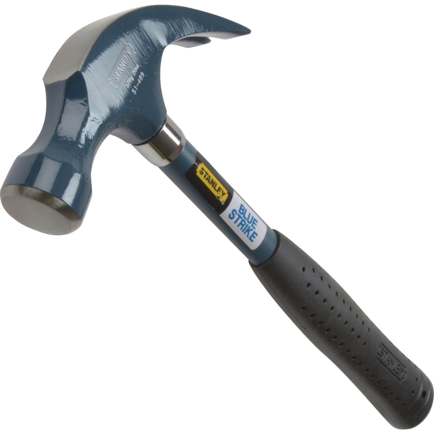 Image of Stanley Blue Strike Claw Hammer 560g