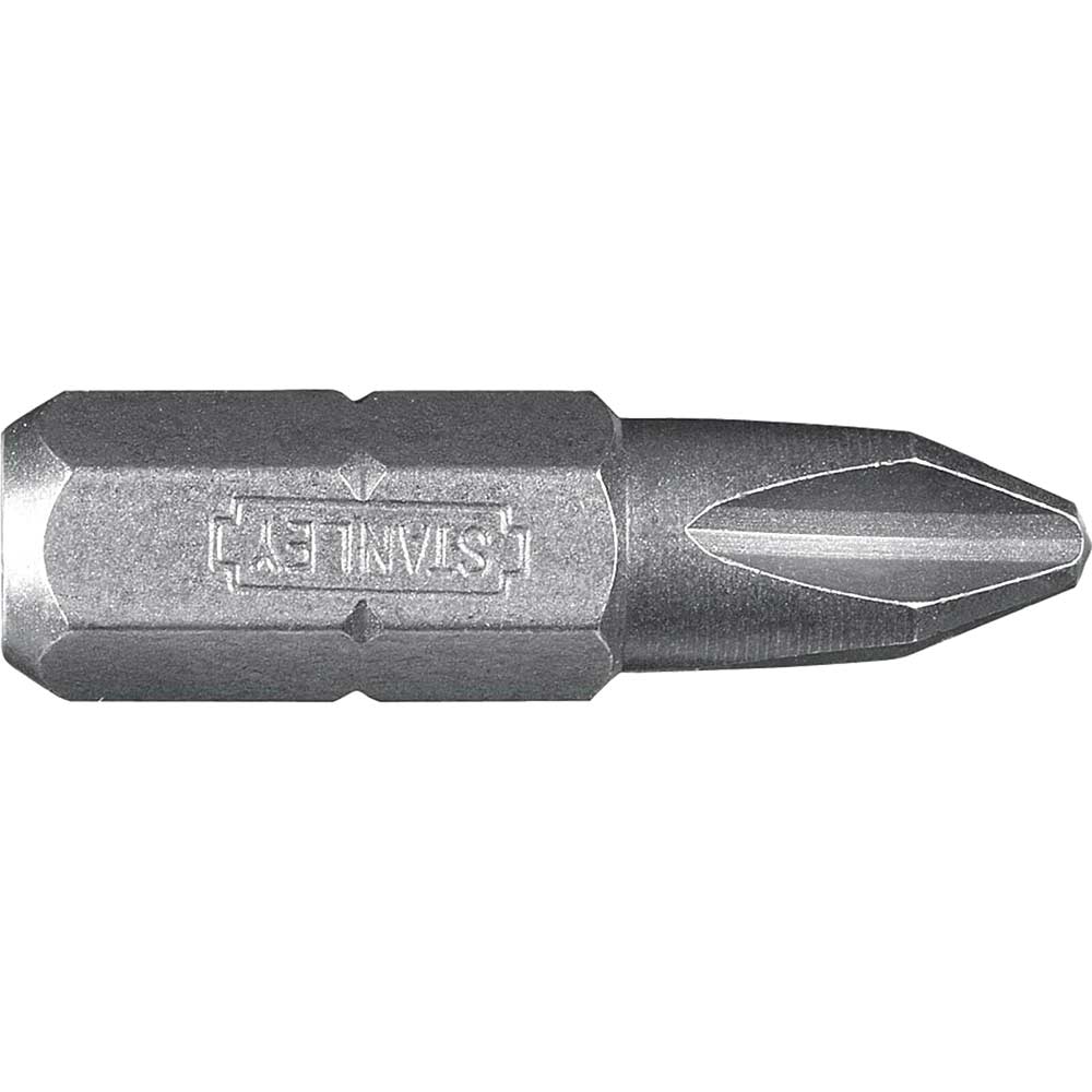 Image of Stanley Phillips Screwdriver Bit PH2 25mm Pack of 25