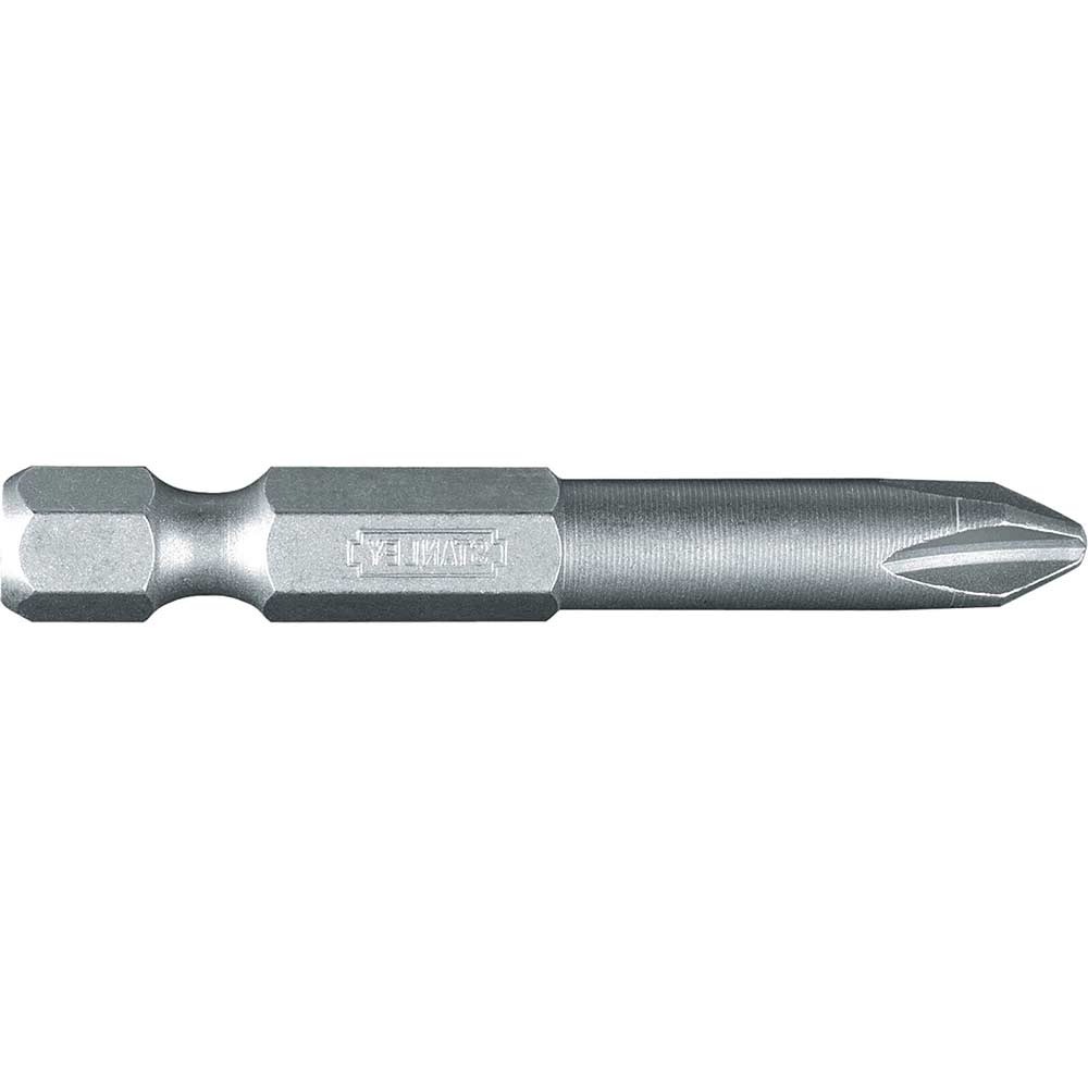 Image of Stanley Phillips Screwdriver Power Bit PH2 50mm Pack of 10