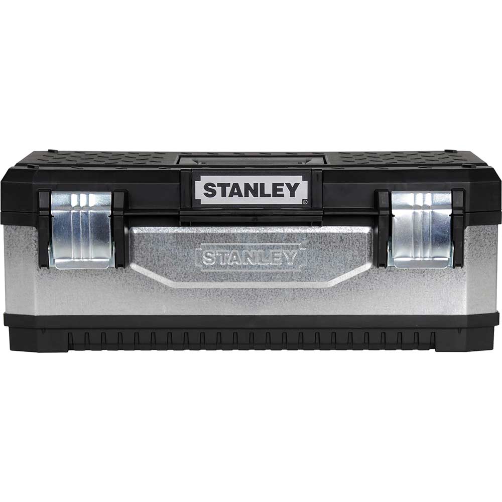 Stanley Galvanised Metal Tool Box 575mm