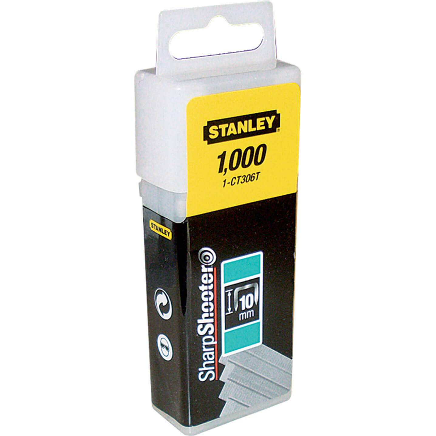 Photo of Stanley Flat Narrow Crown Staples 12mm Pack Of 1000