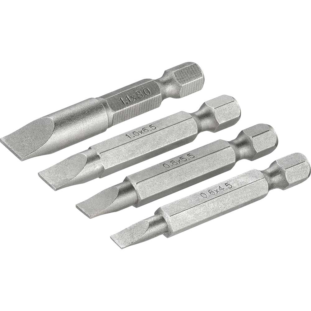 Stanley Mixed Slotted Screwdriver Bits Screwdriver Bits