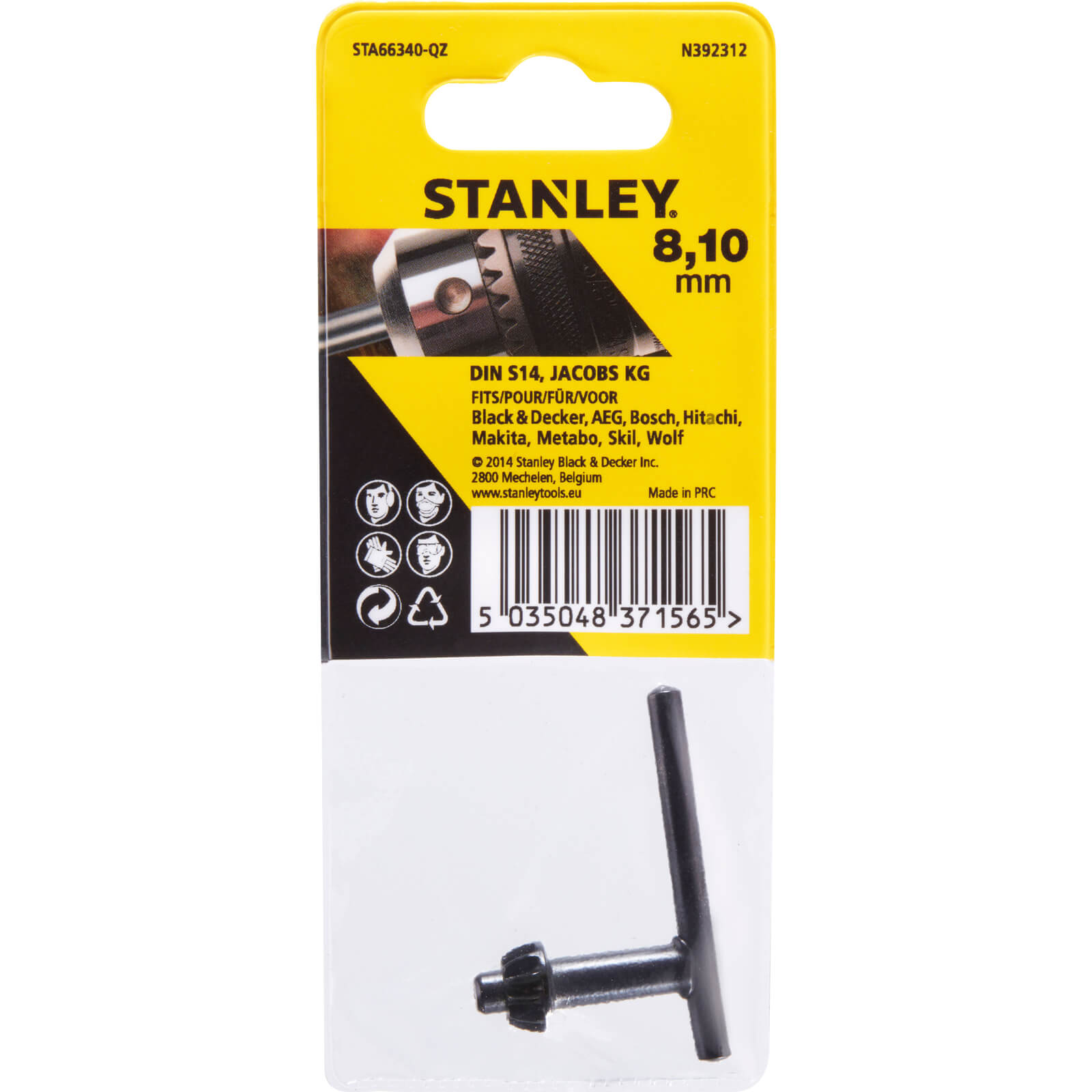Stanley S14 8 - 10mm Chuck Key