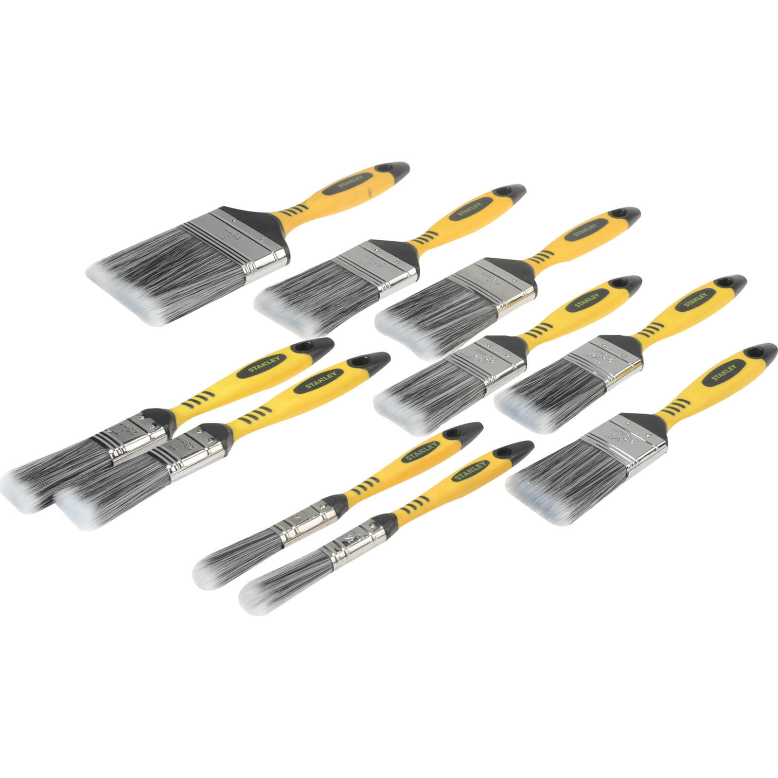 Photo of Stanley 10 Piece Loss Free Synthetic Brush Pack