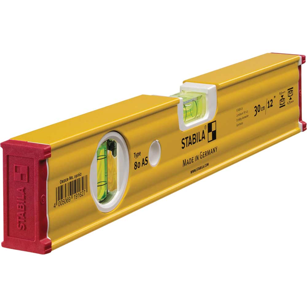 Photo of Stabila 80 As 2 Vial Spirit Level 12