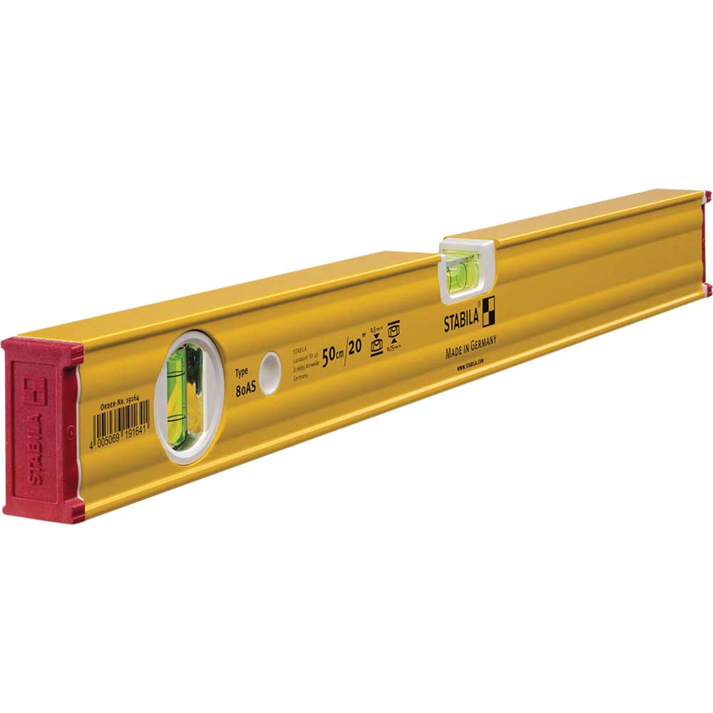 Photo of Stabila 80 As 2 Vial Spirit Level 20