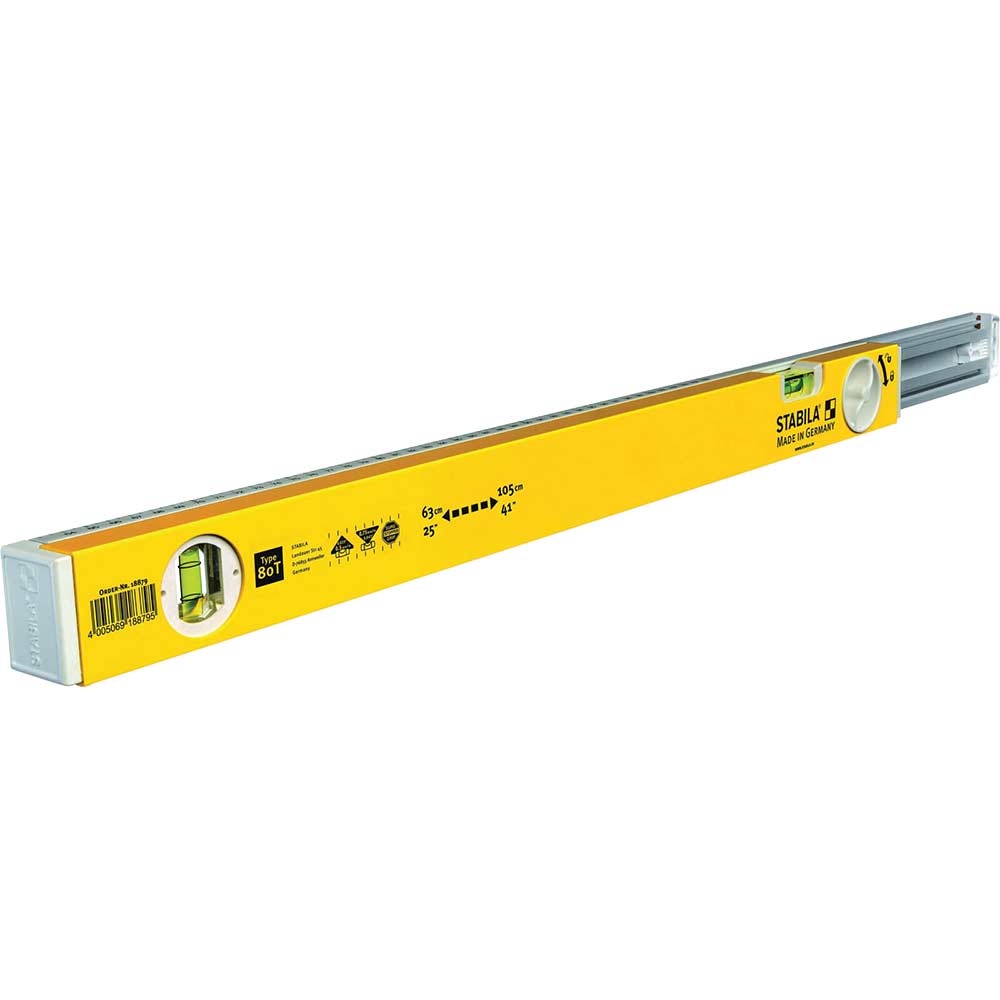 Photo of Stabila 80t Telescopic Spirit Level 40