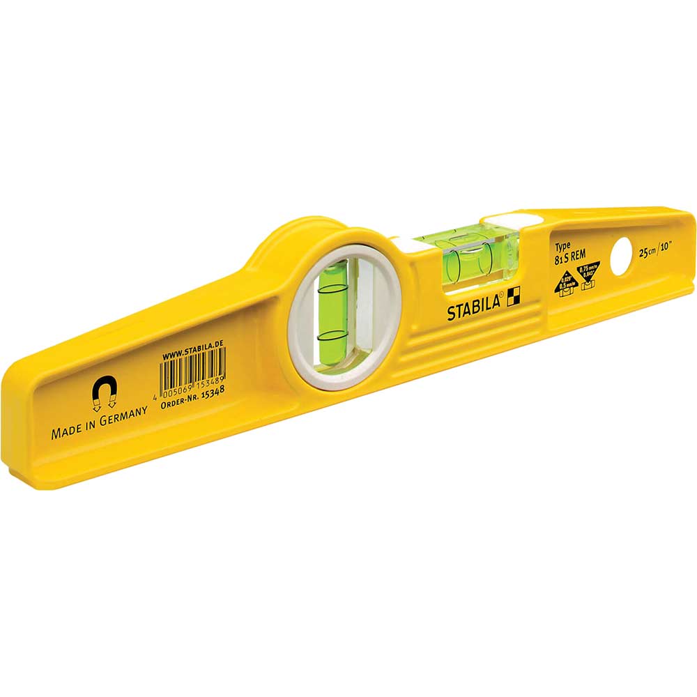 Photo of Stabila Rare Earth Magnetic Torpedo Spirit Level 10