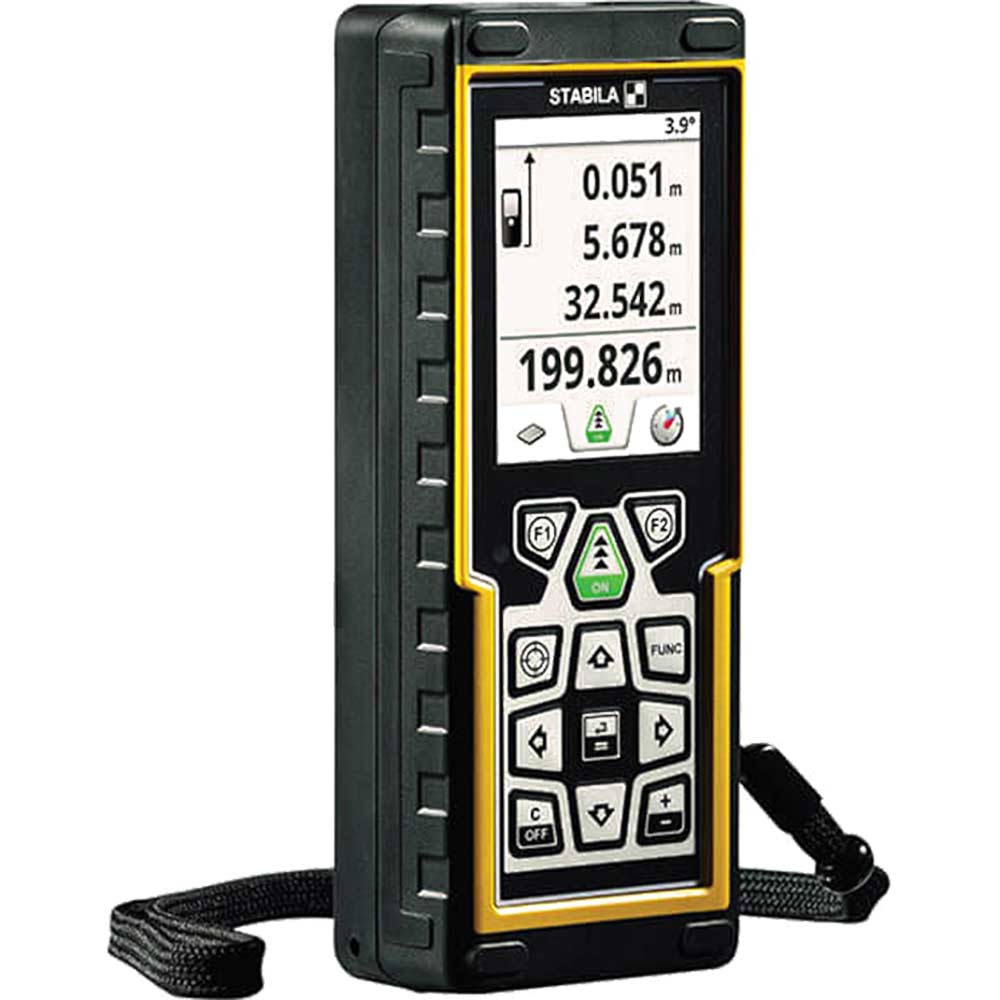 Image of Stabila LD520 Distance Laser Measure 200m Range 200m