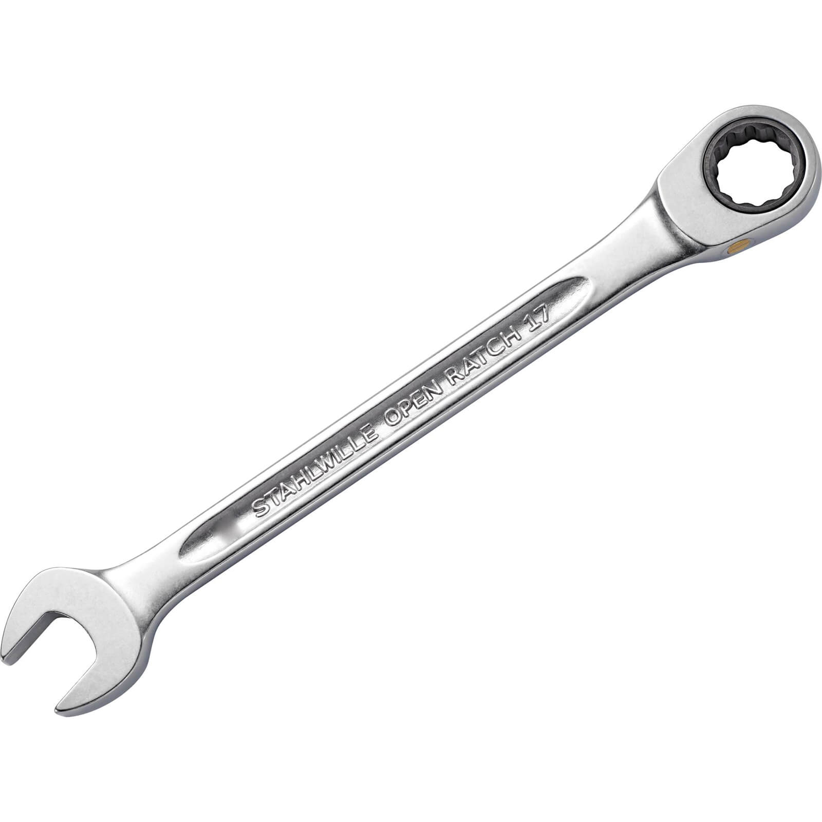 Image of Stahlwille 17F Ratchet Combination Spanner 9mm