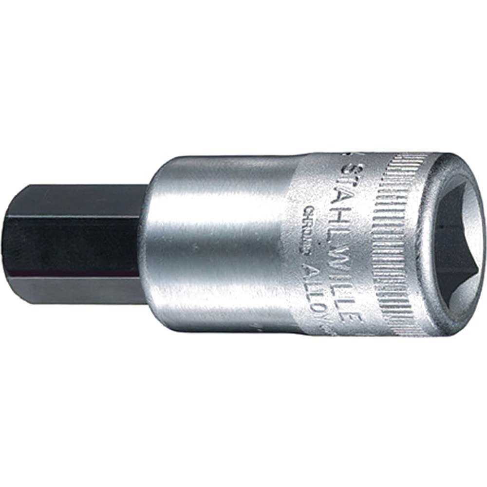 Image of Stahlwille 1/2" Drive INHEX Hexagon Socket Bit Imperial 1/2" 1/2"