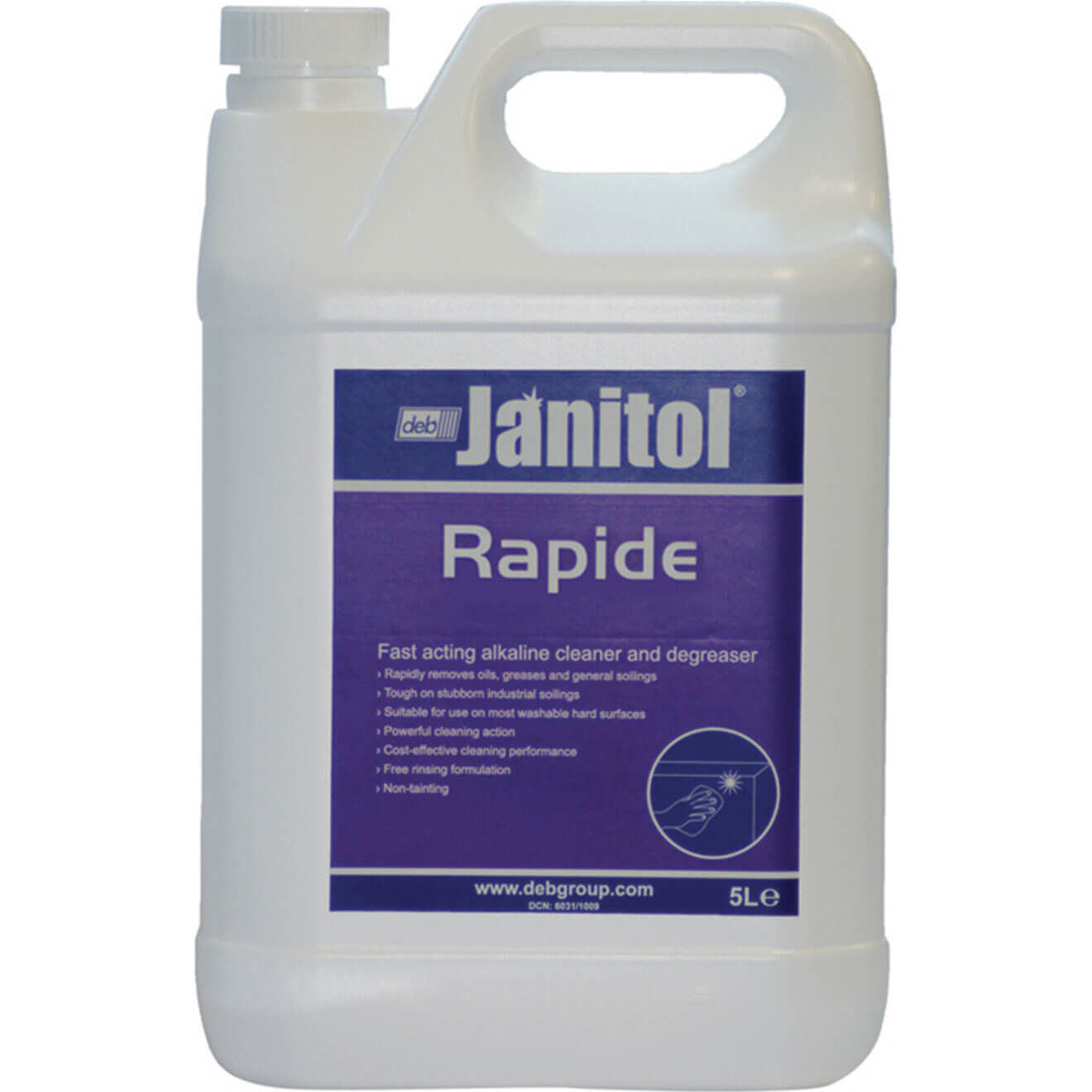 Image of Swarfega Janitol Rapide Cleaner and Degreaser 5l