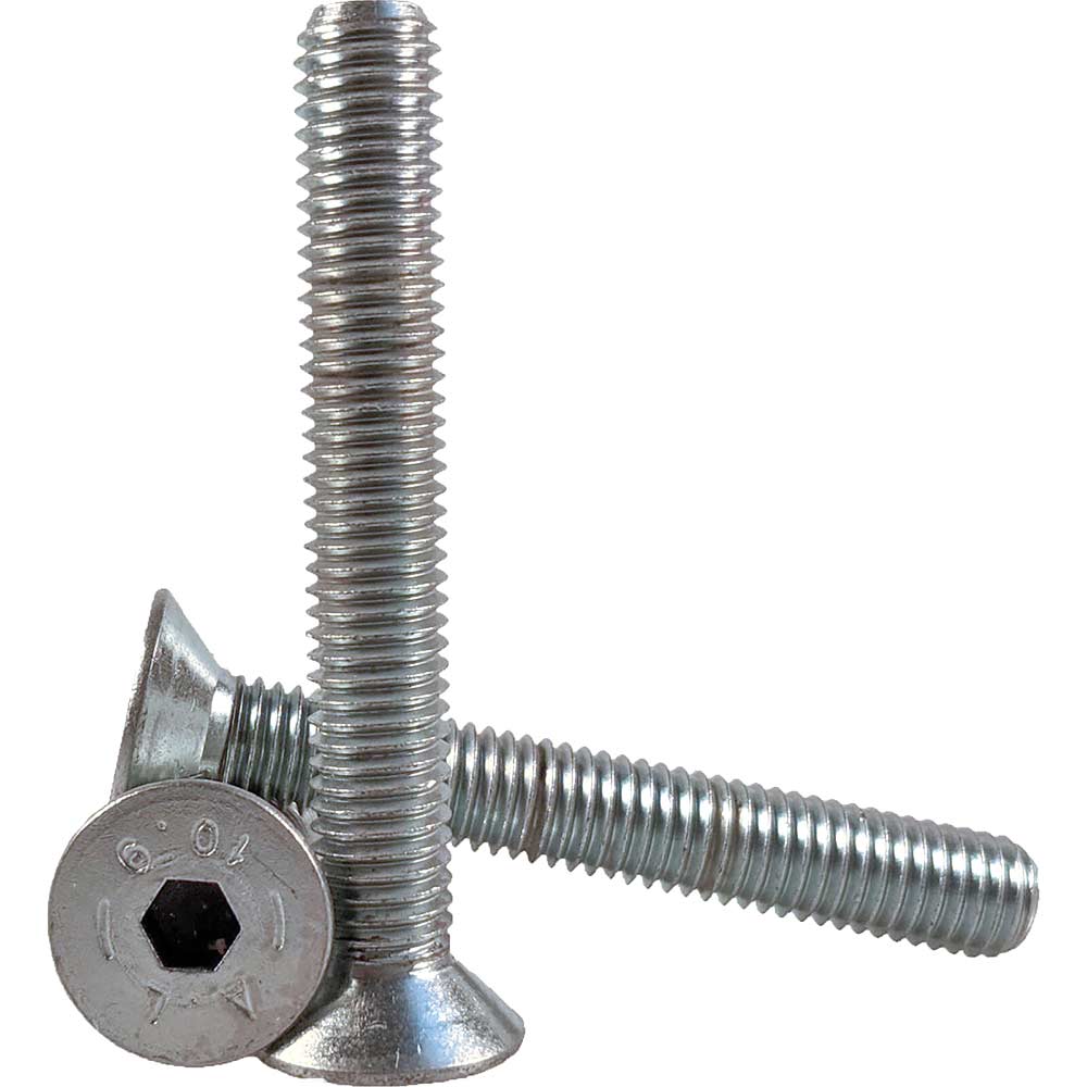 Sirius 10.9 Grade Socket Countersunk Screws BZP M6 45mm Pack of 1