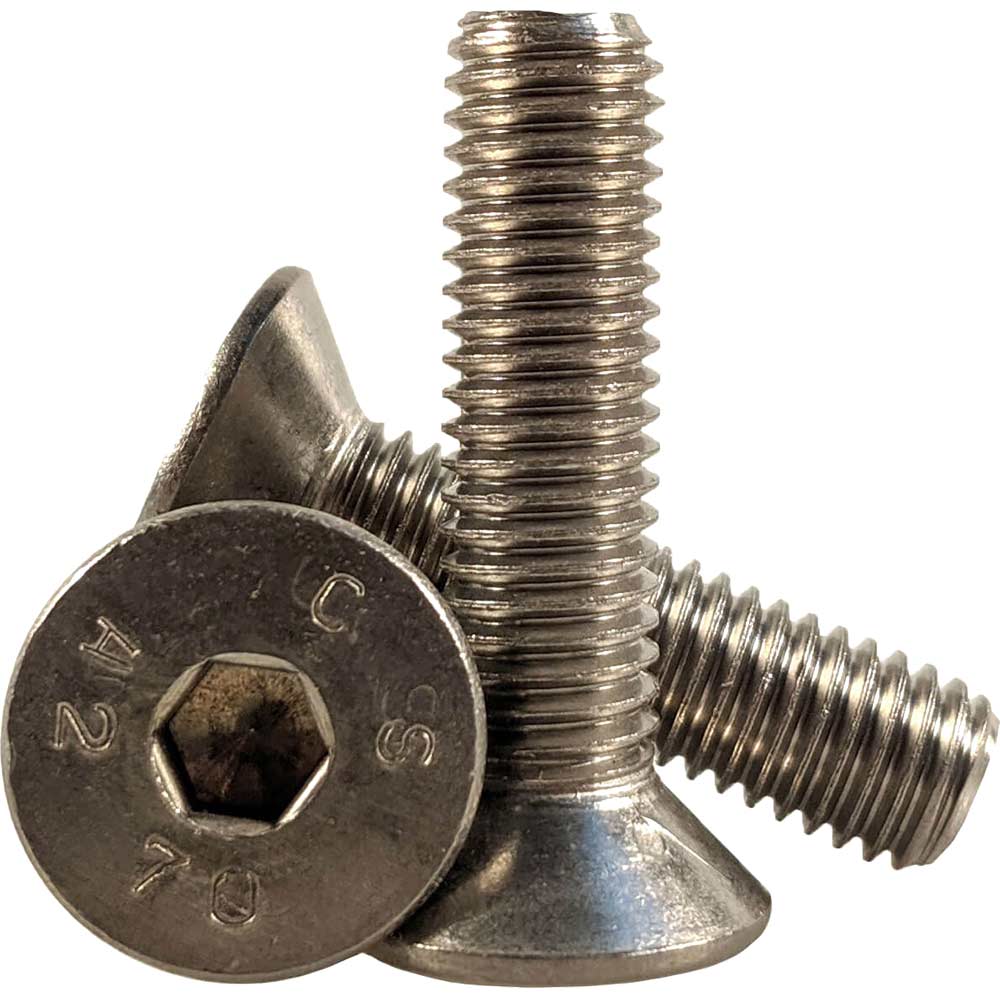 Photo of Sirius Countersunk Head Socket Screws A2 304 Stainless Steel M12 40mm Pack Of 1