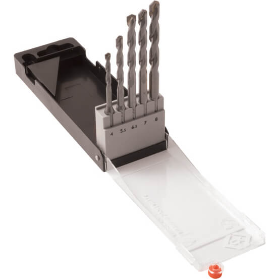 Click to view product details and reviews for Ck 5 Piece Masonry Drill Bit Set.