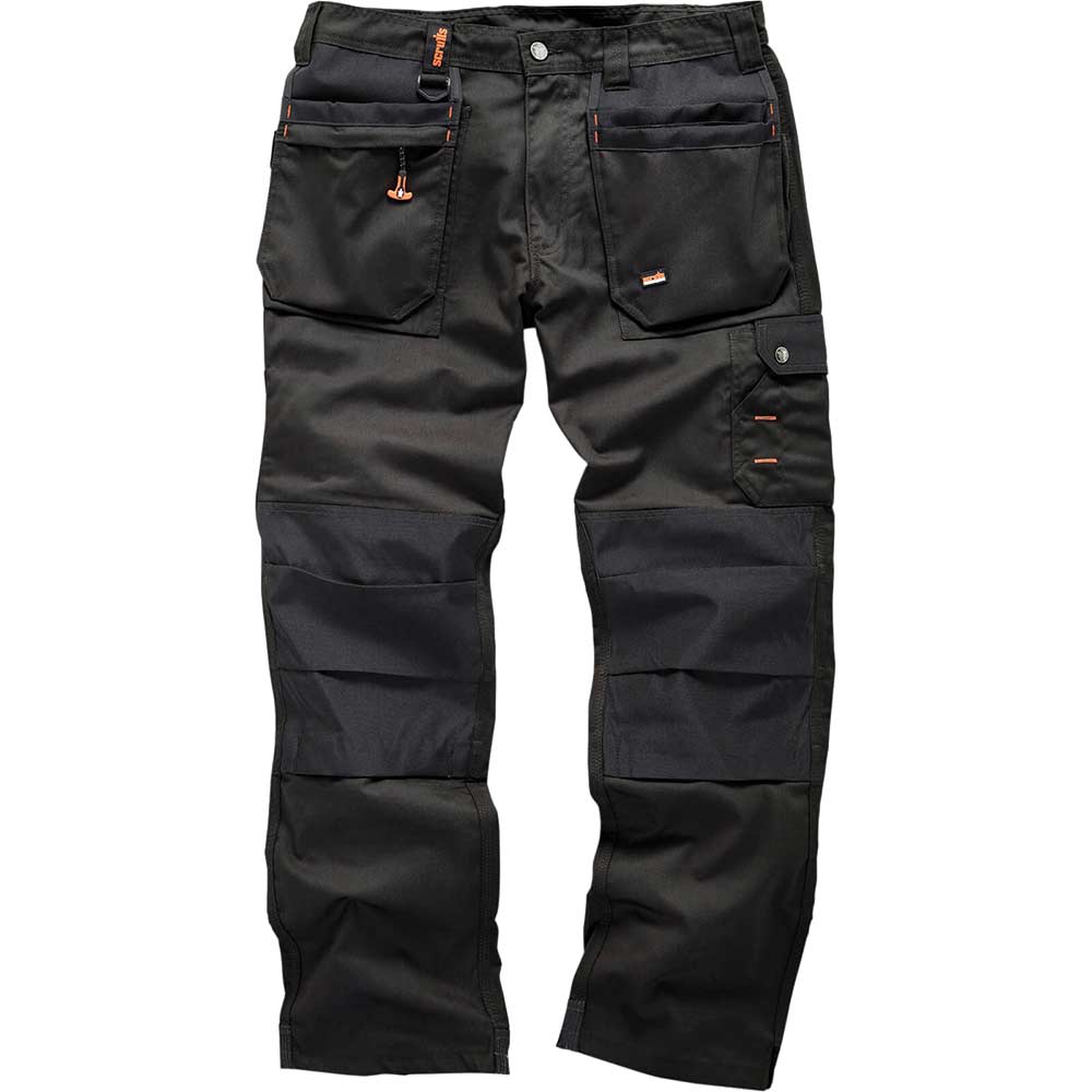 Image of Scruffs Worker Plus Trouser Black 30" 30"