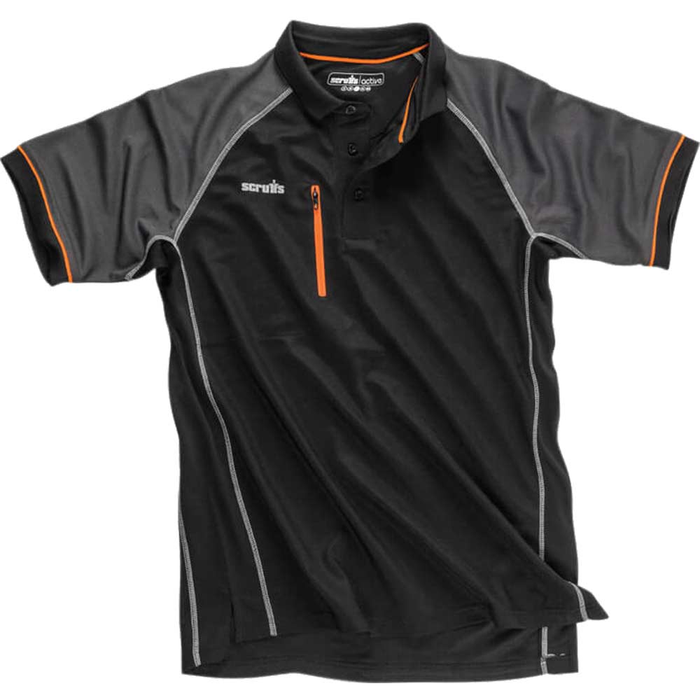 Image of Scruffs Trade Active Polo Black M