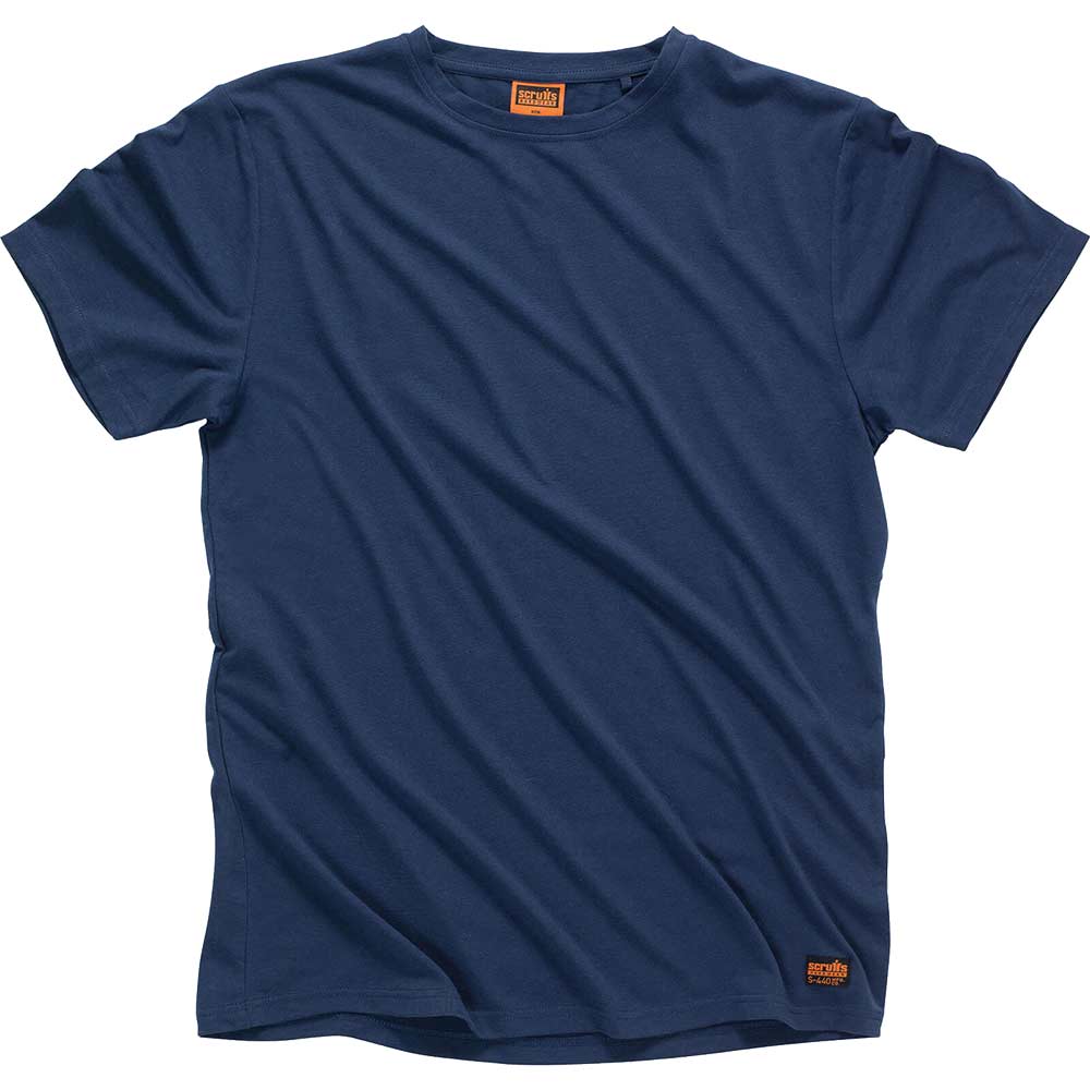 Image of Scruffs Worker T Shirt Navy XL