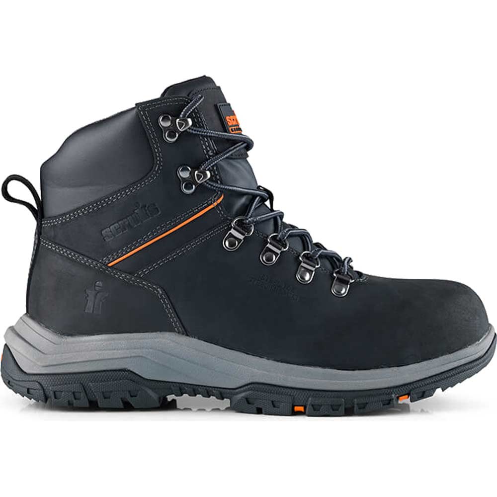 Image of Scruffs Rafter Safety Boots Black Size 7