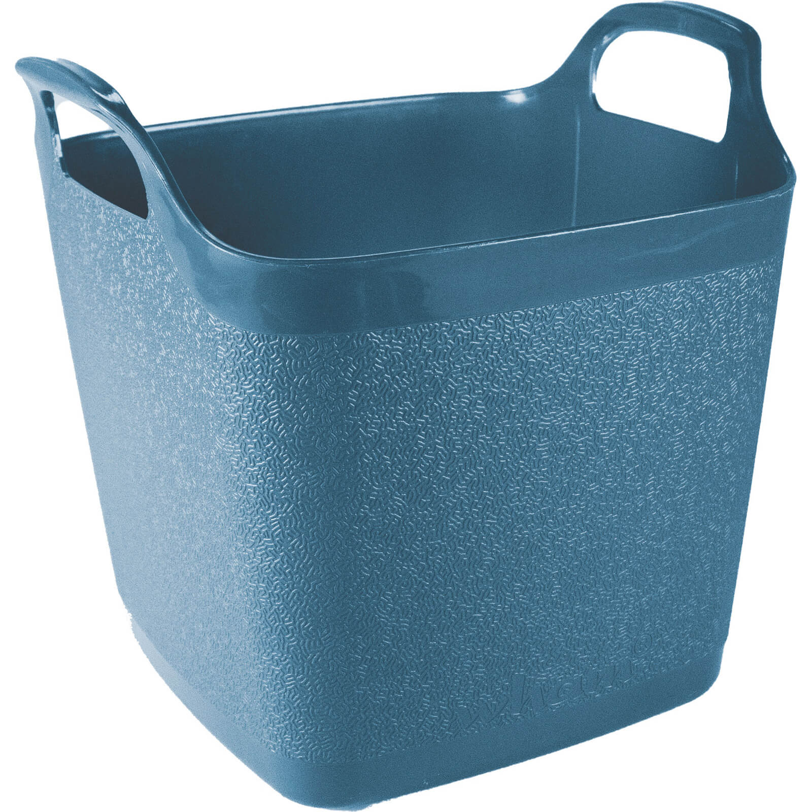 Town and Country Square Flexi Tub Flexible Bucket 15l Blue