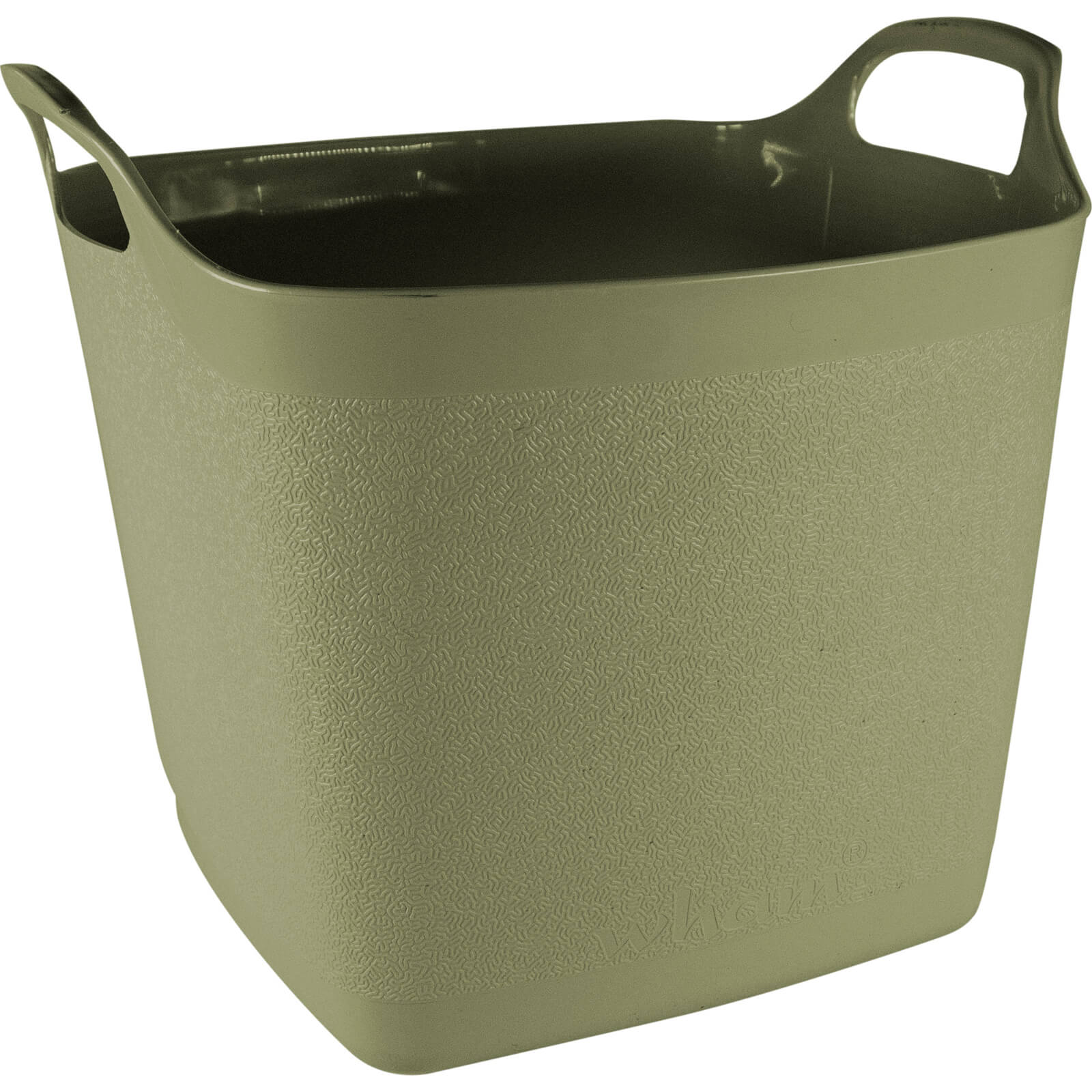 Town and Country Square Flexi Tub Flexible Bucket 25l Green