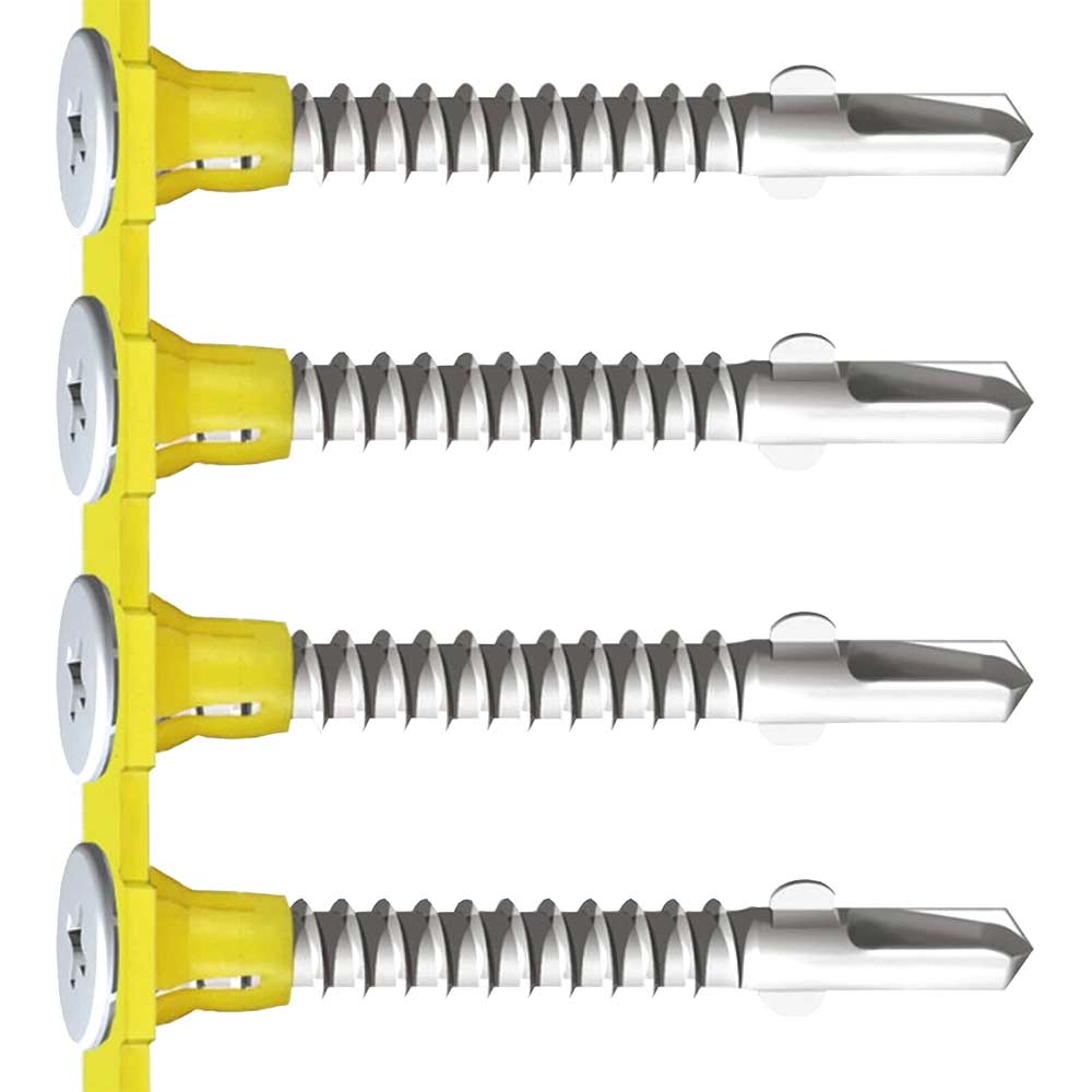 Photo of Collated Wing Tip Wood To Metal Screws 4.8mm 65mm Pack Of 500