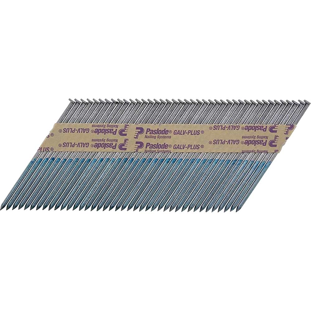 Photo of Paslode Im360ci Galvanised+ Smooth Collated Nails And Gas 90mm Pack Of 2200