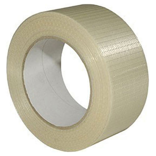 Image of Sirius Heavy Duty Packing Crossweave Tape Clear 25mm 50m