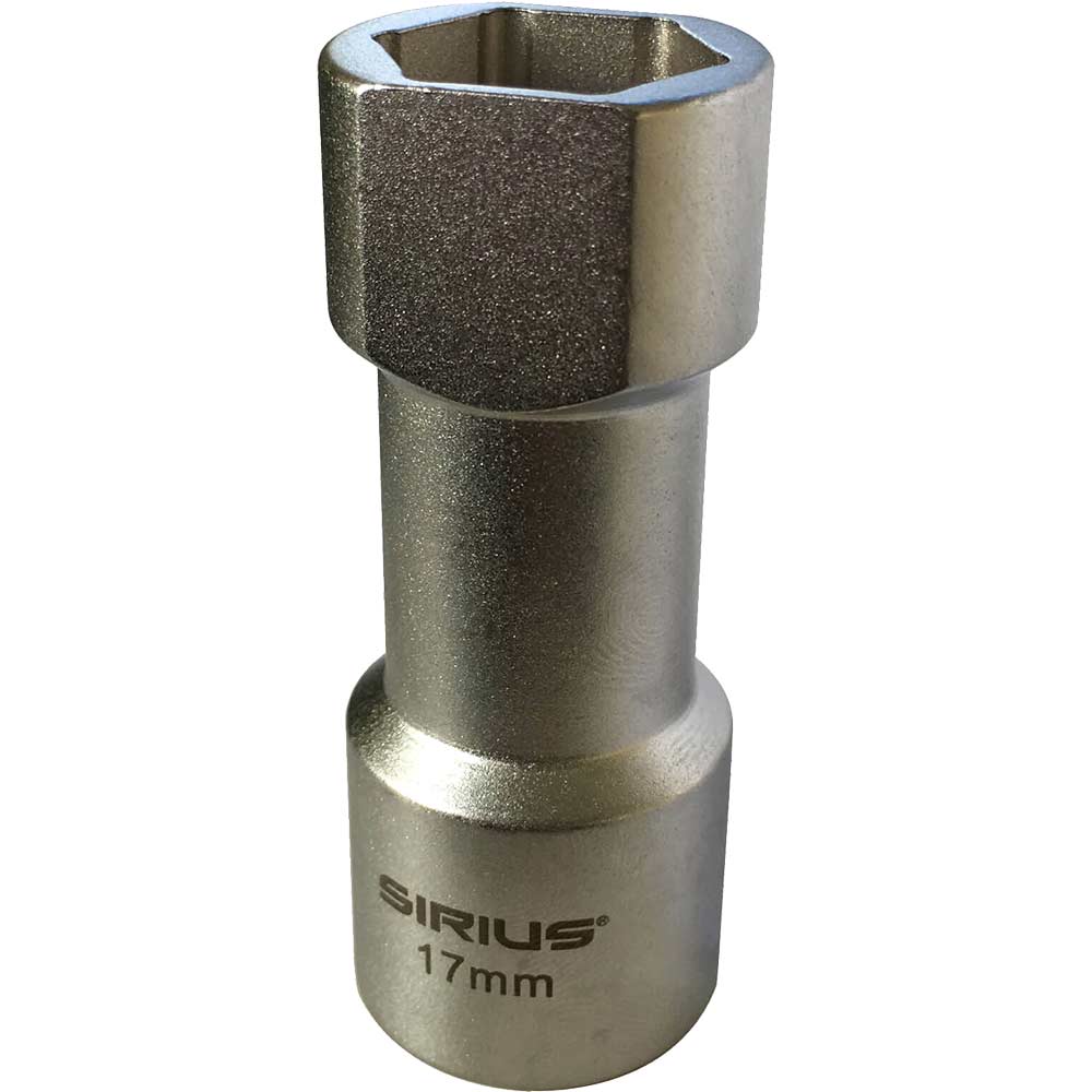 Sirius Professional 17mm 1/2 Square Drive Socket for 41mm Deep Unistrut