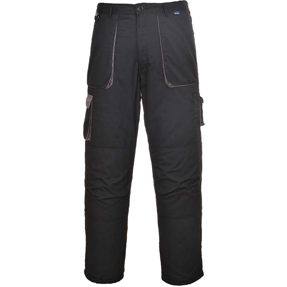 Photo of Portwest Tx11 Texo Contrast Trouser Black Large 33