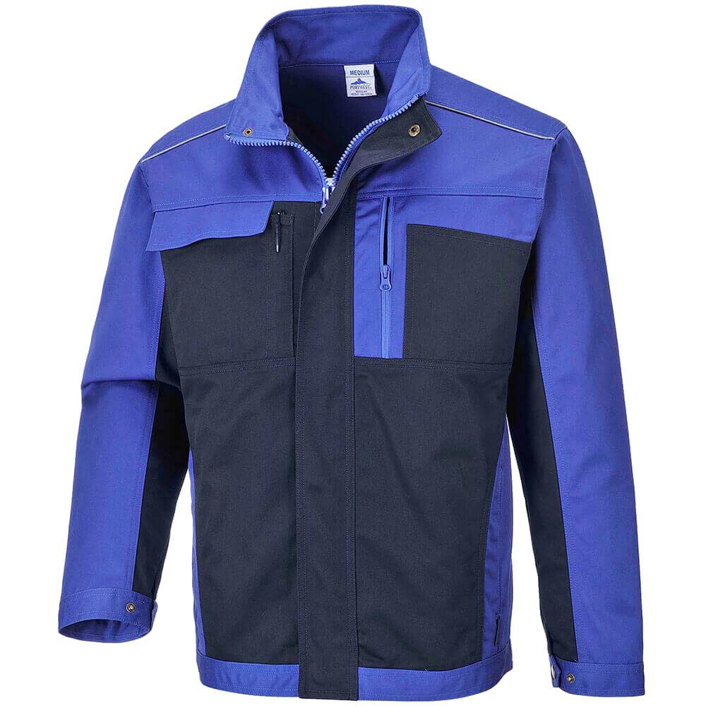 Photo of Portwest Mens Texo 300 Hamburg Work Jacket Navy M