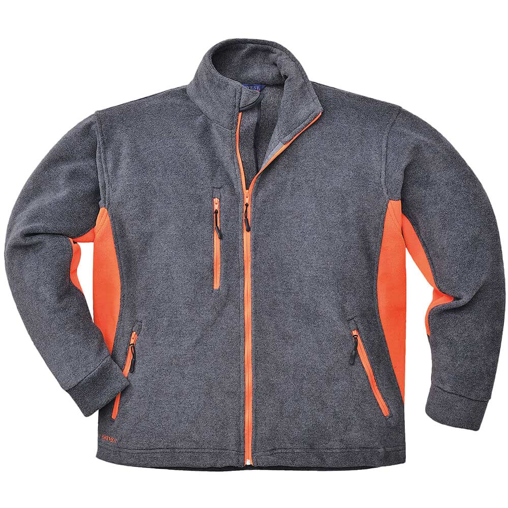 Photo of Portwest Mens Texo Contrast Fleece Grey Xl