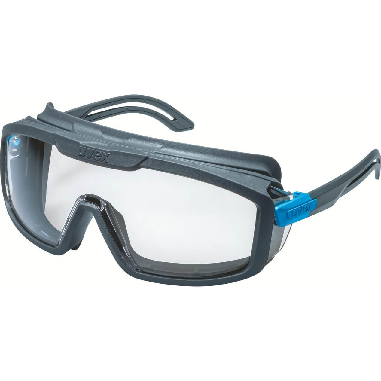 Image of Uvex I-Guard Safety Glasses Anthracite Clear