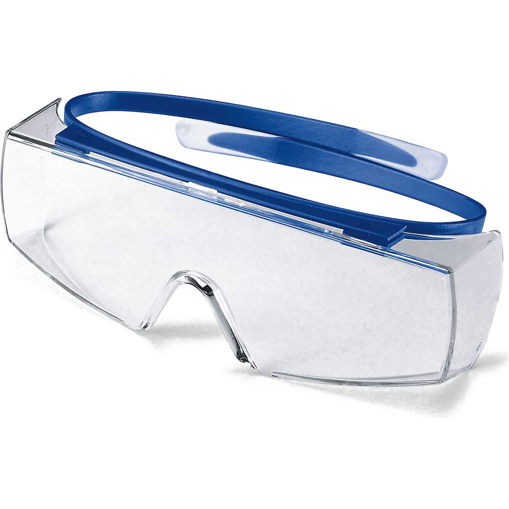 Image of Uvex Super OTG Safety Glasses Blue Clear