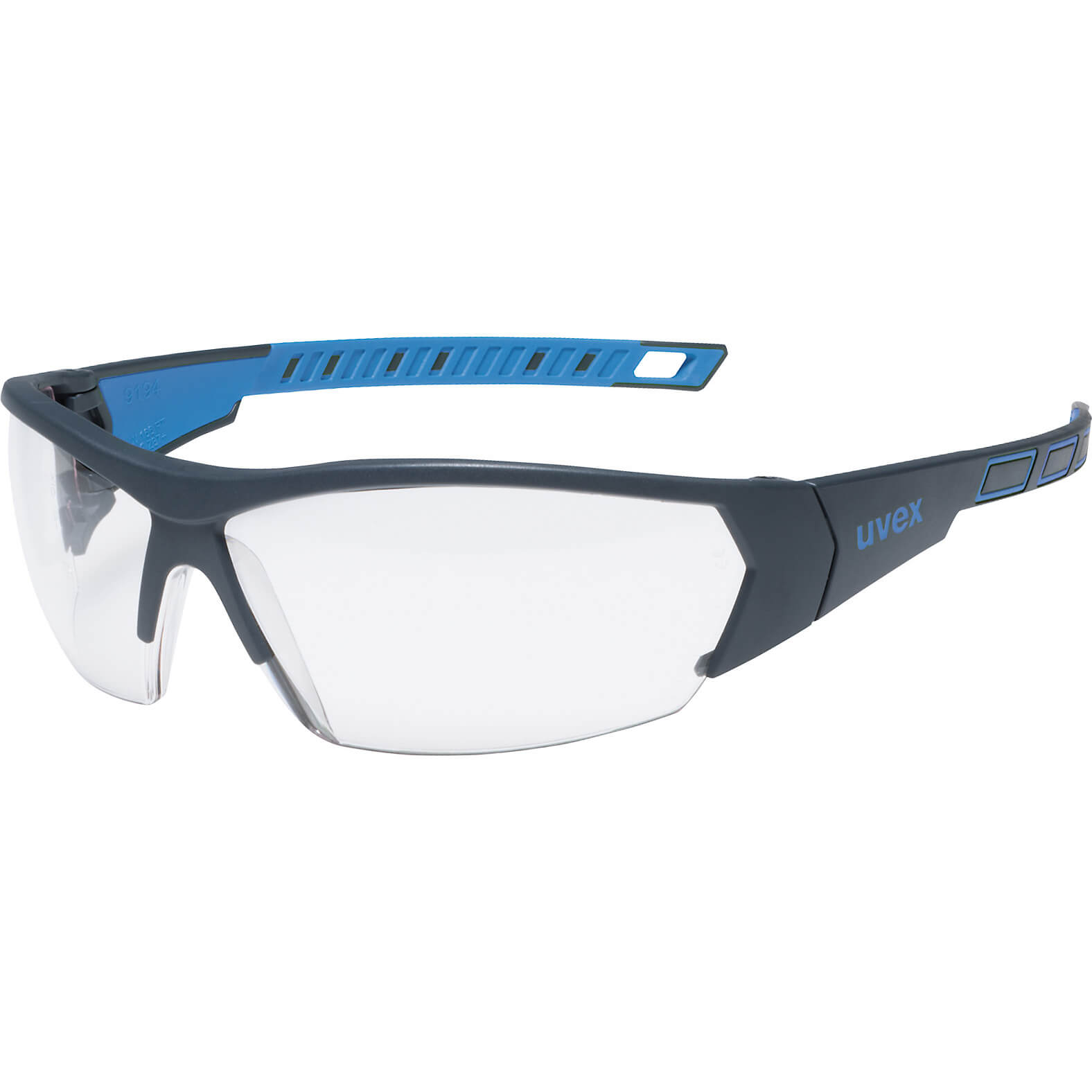Image of Uvex I-Works Safety Glasses Anthracite Clear