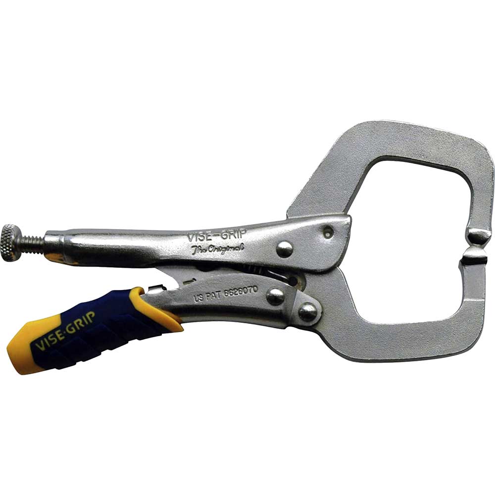 Irwin Vise Grip Locking C Clamp with Swivel Pads 150mm
