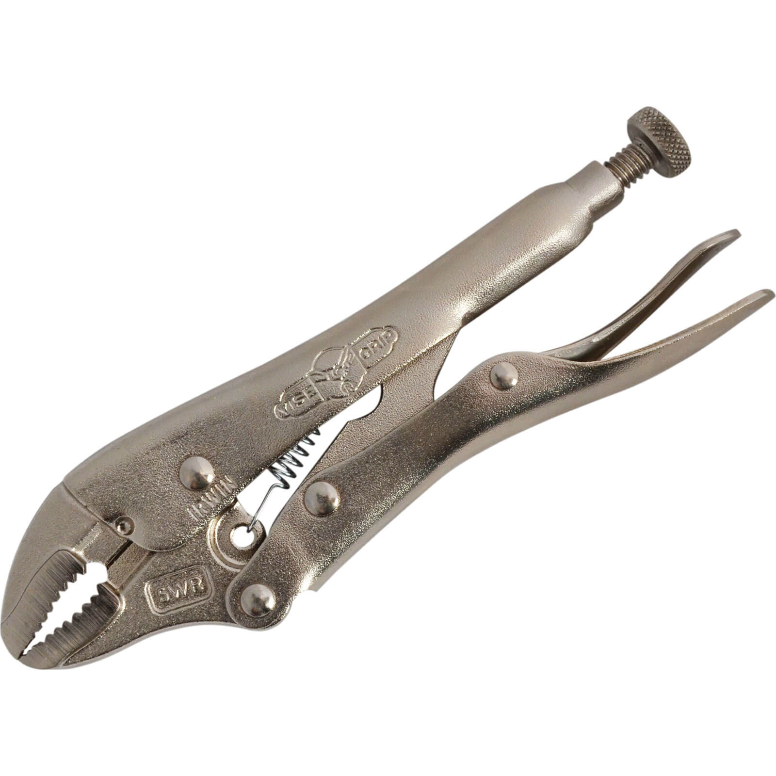 Photo of Irwin Vise Grip Curved Jaw Wire Cutting Locking Pliers 125mm