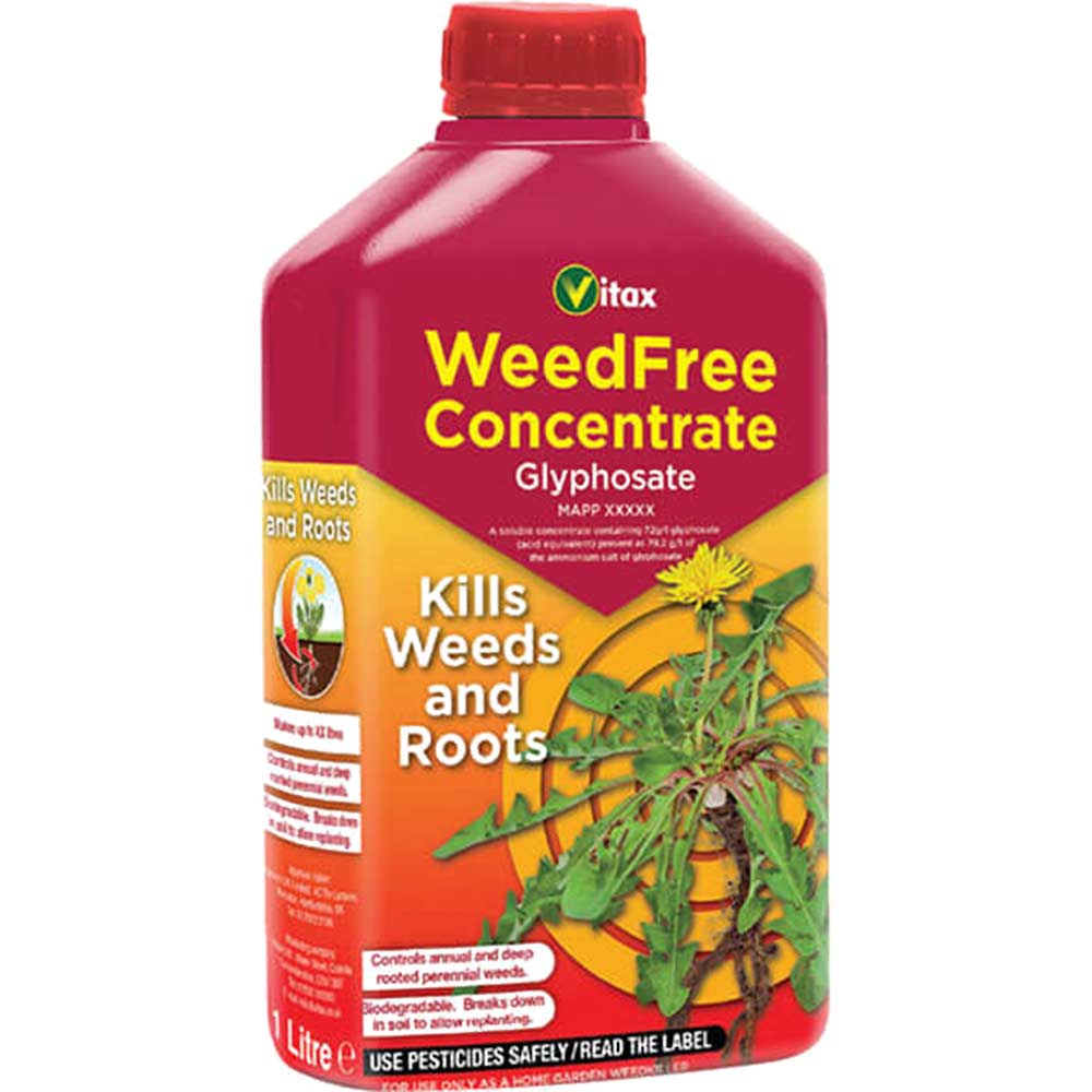 Vitax WeedFree Glyphosate Weedkiller Weed & Moss Killers